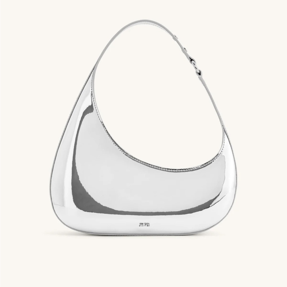 JW PEI Silver Shoulder Bag